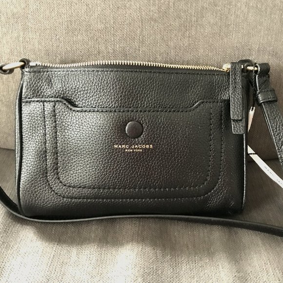Marc Jacobs Handbags - Marc Jacob Empire City Black Leather Crossbody - NWT